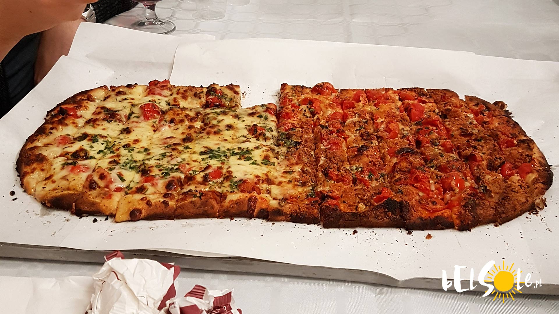 Pizzeria Calvino w Trapani, Pizza Sycylijska