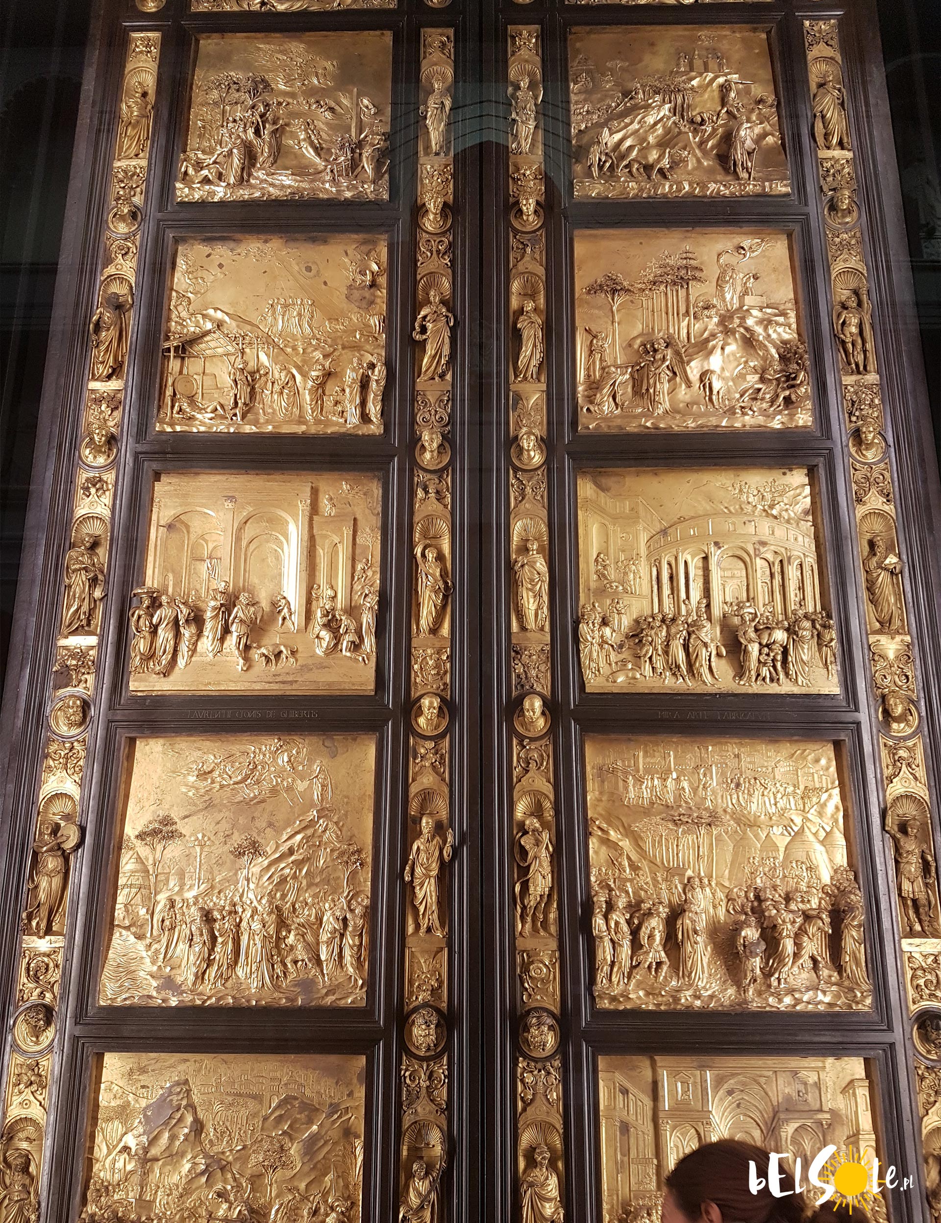 drzwi baptysterium we Florencji