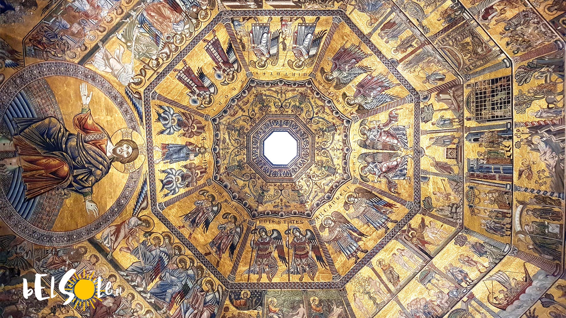 Sklepienie Baptysterium we Florencji