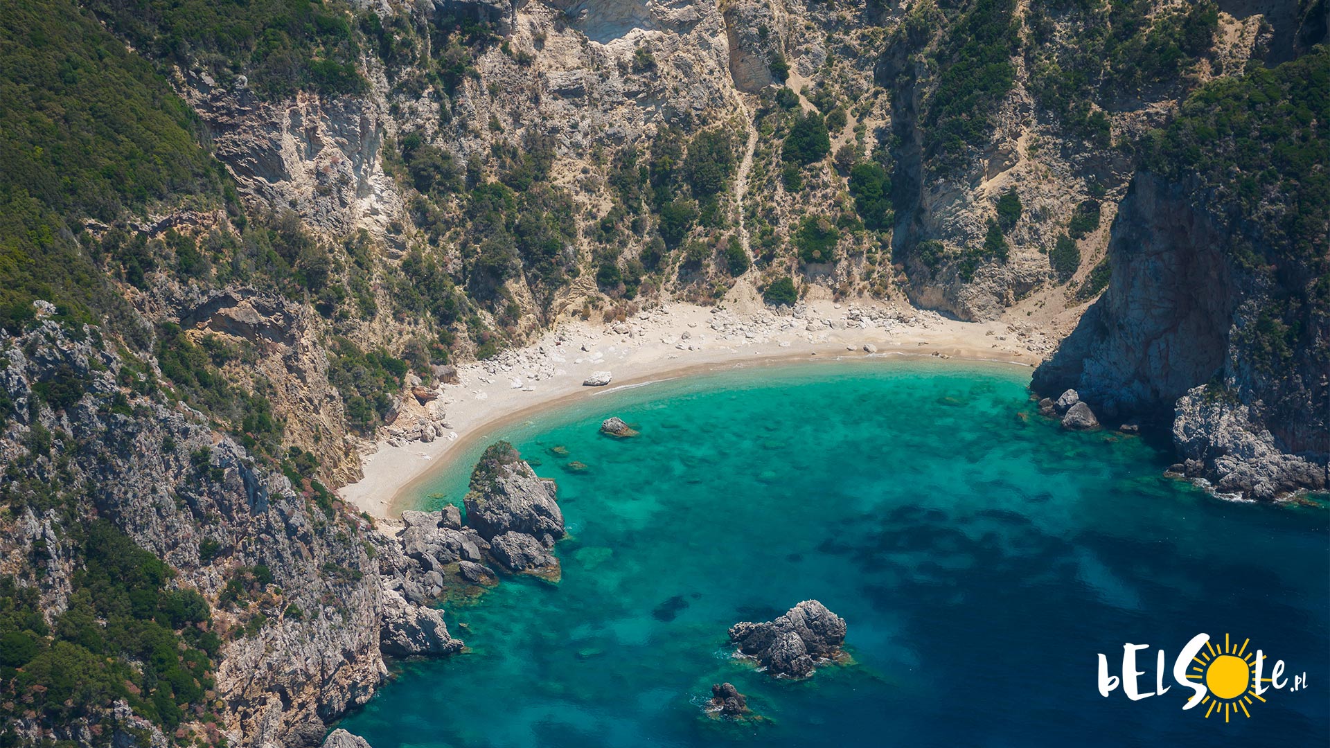 plaża Korfu