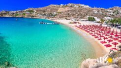 najladniejsze plaze Mykonos