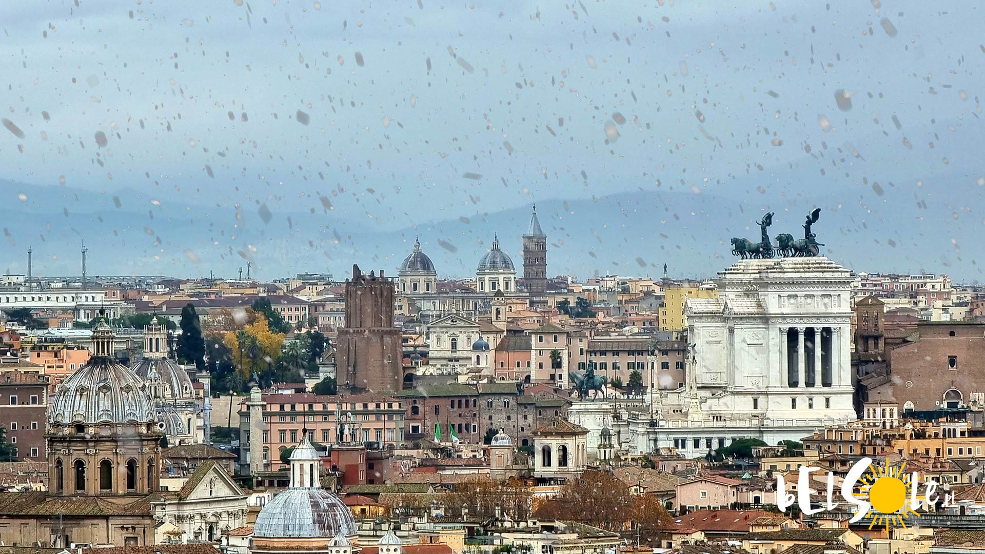 czy w Rzymie pada śnieg