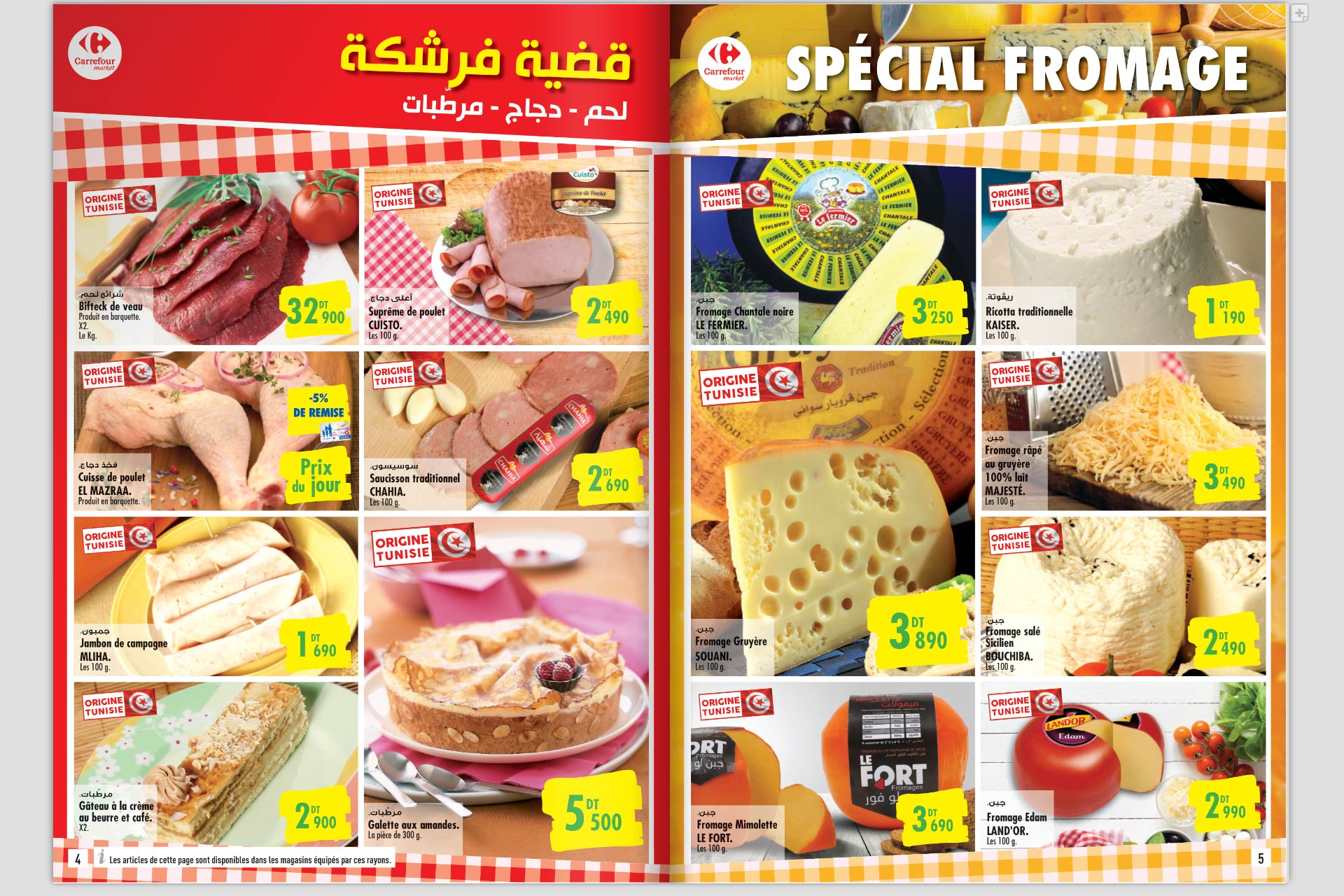ceny w sklepach w Tunezji
