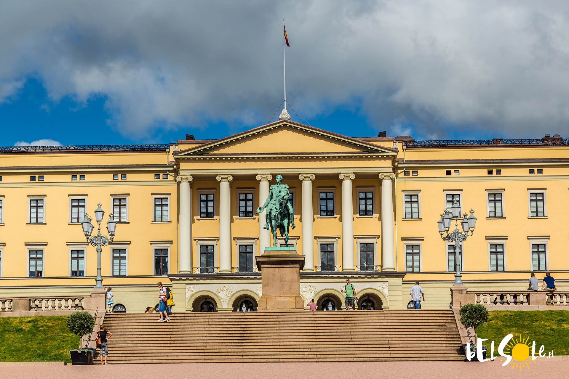 Pałac królewski w Oslo