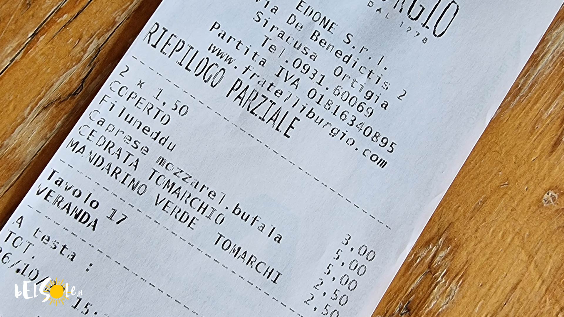 ceny w restauracjach we Włoszech 2023