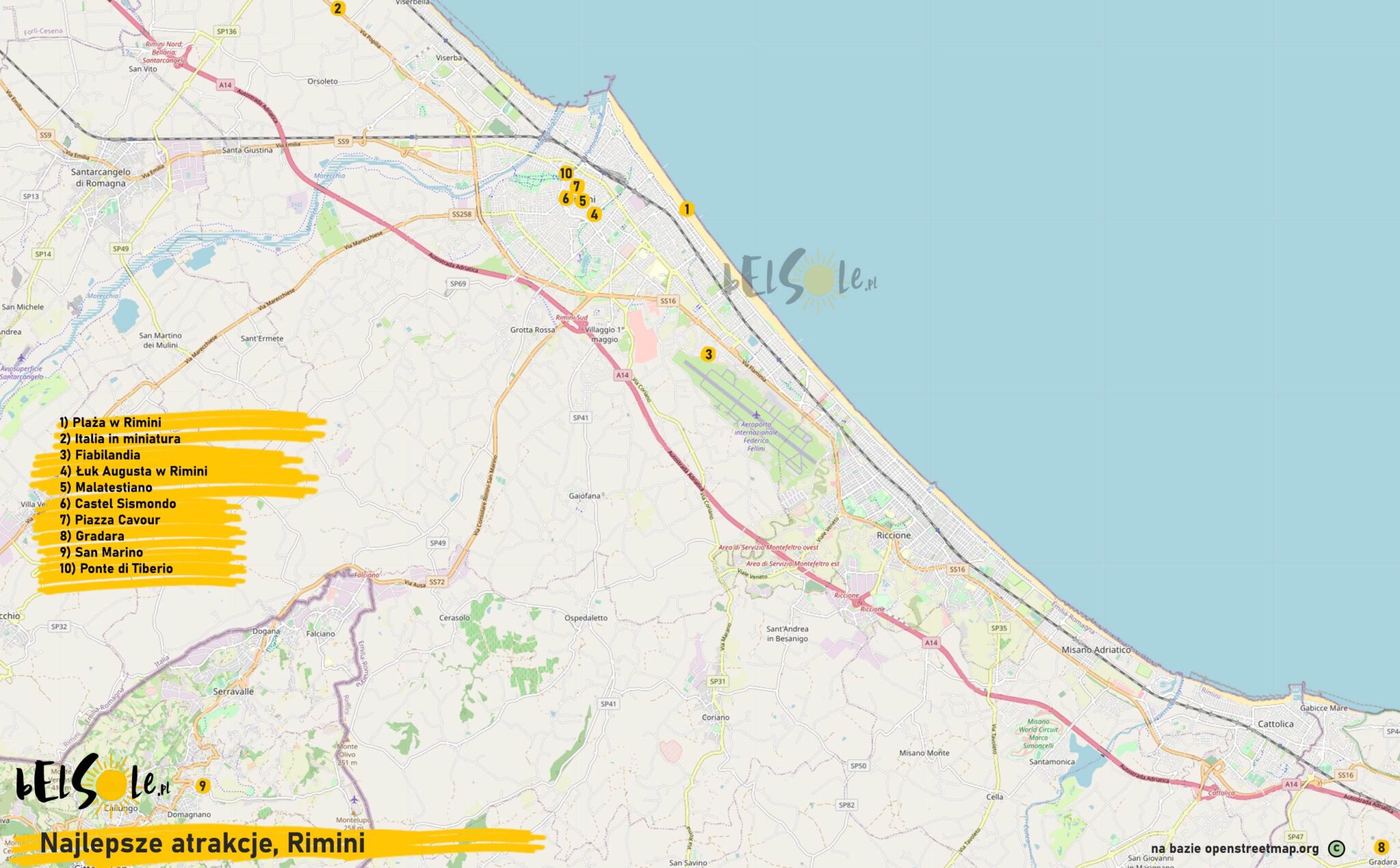 13 najlepsze atrakcje Rimini i okolicy. Co zobaczyć w Rimini, co robić ...