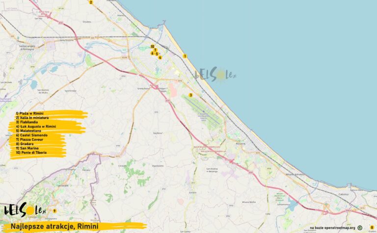 13 najlepsze atrakcje Rimini i okolicy. Co zobaczyć w Rimini, co robić ...