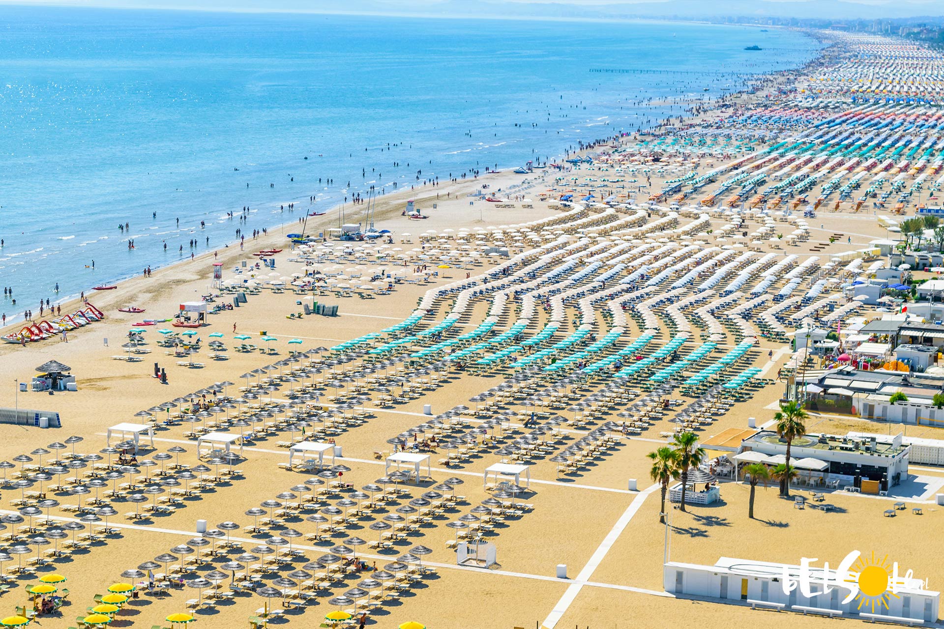 plaża w Rimini