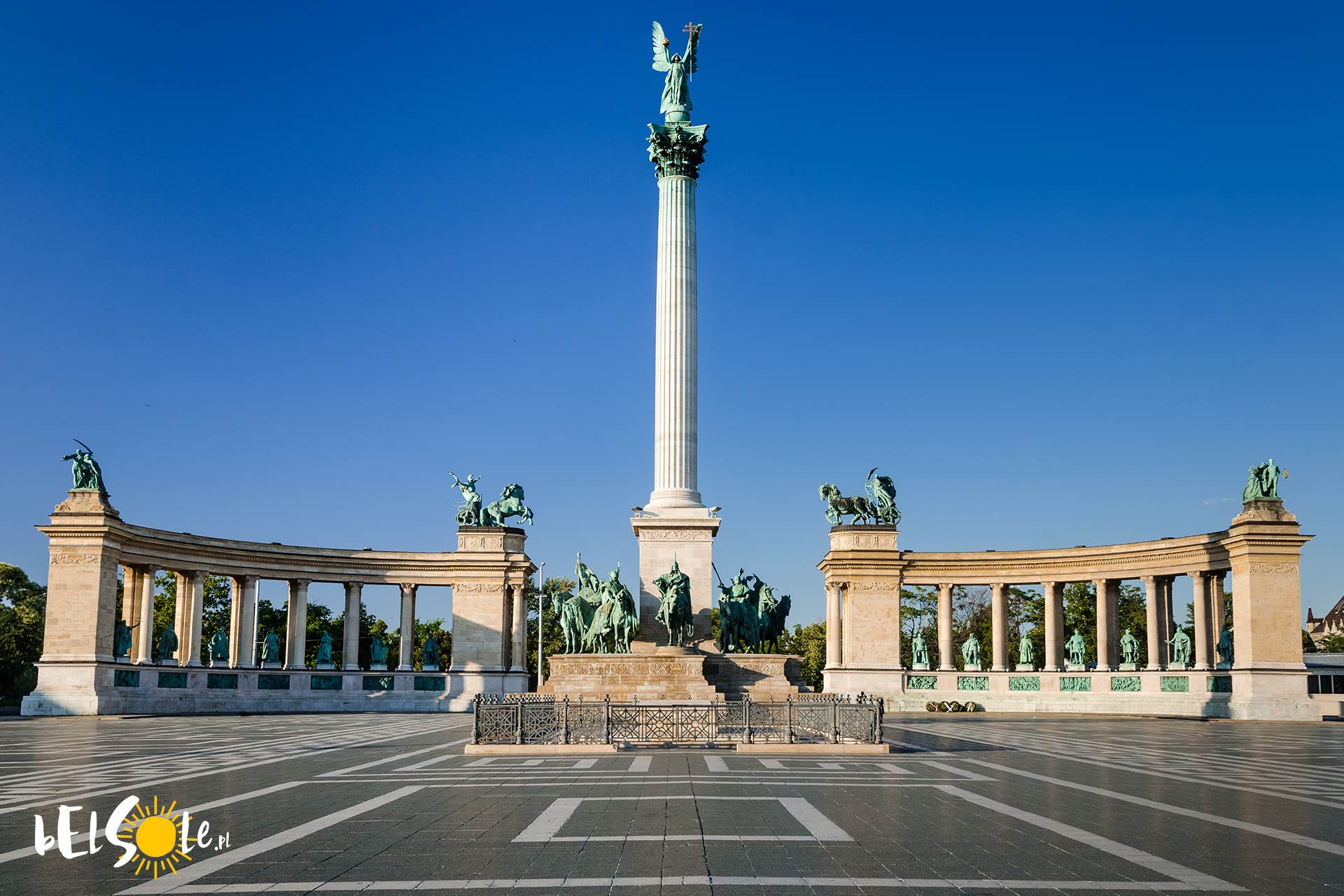 Plac Bohaterów w Budapeszcie
