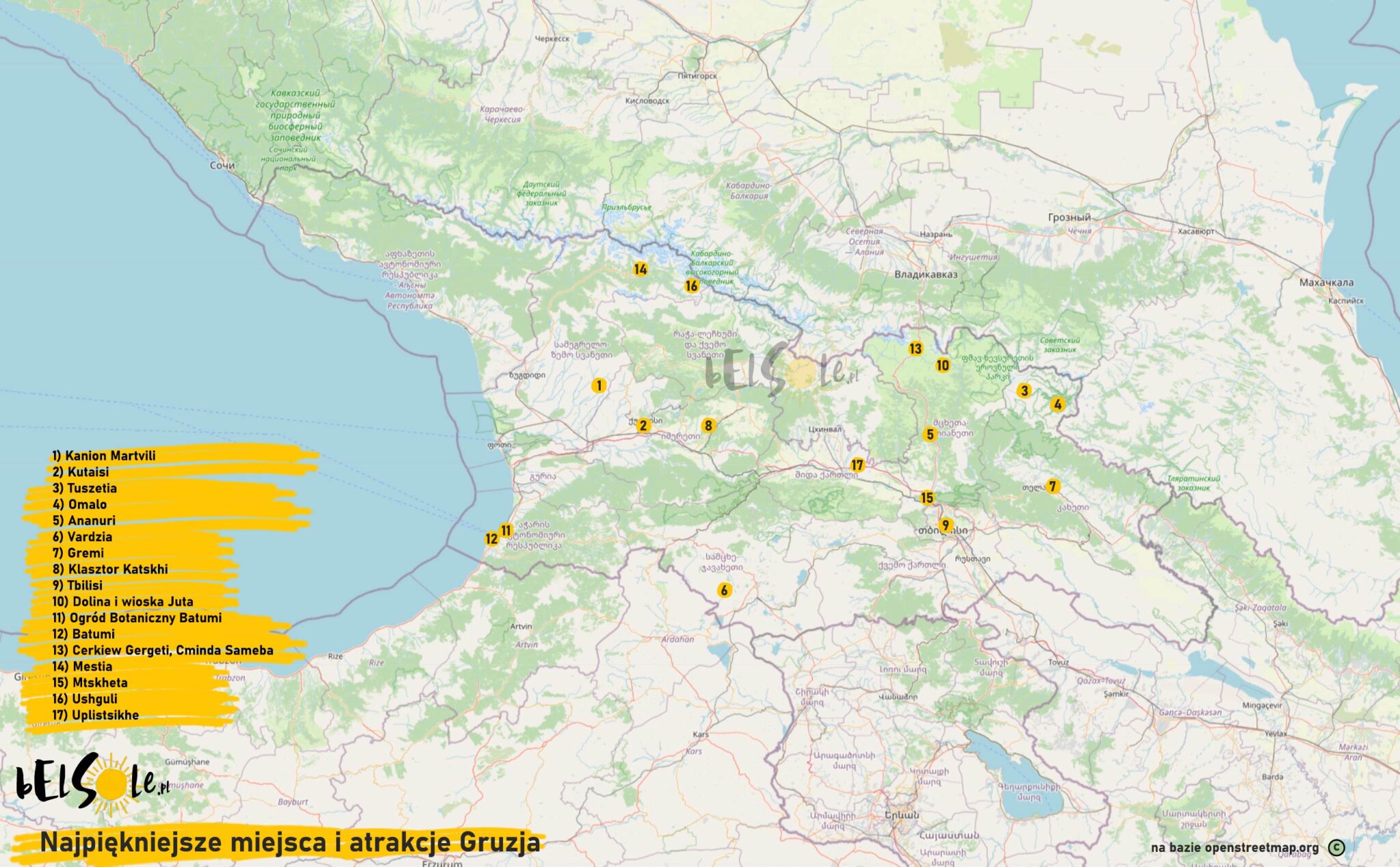 17 Najpiękniejsze Miejsca W Gruzji. Perełki! Gruzja, Gdzie Jechać ...