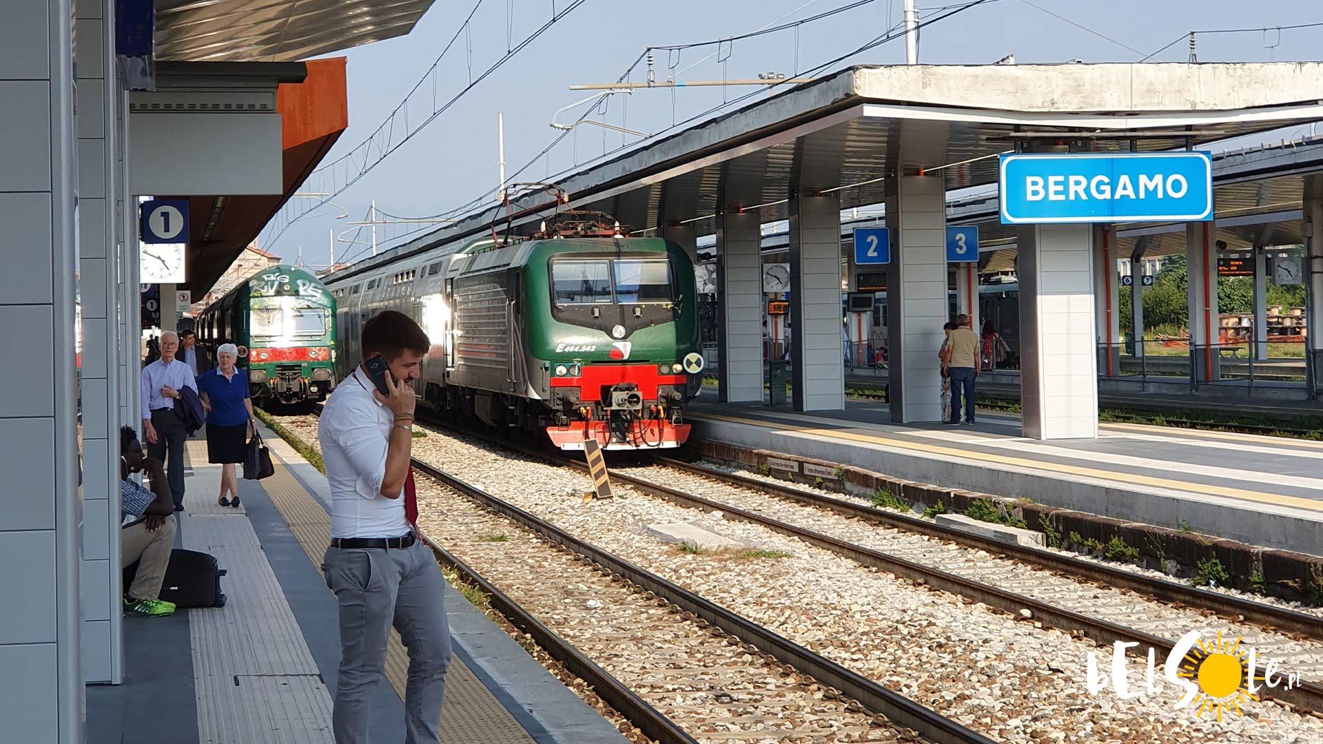 Bergamo Como pociąg