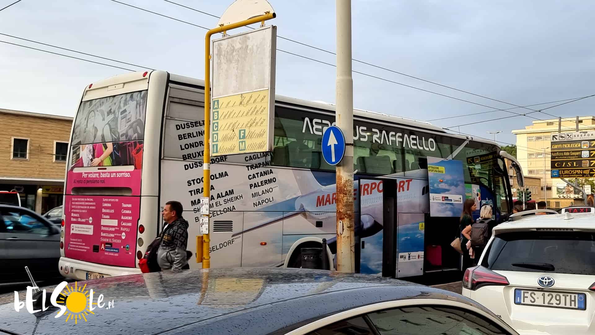 Autobus lotnisko Ankona